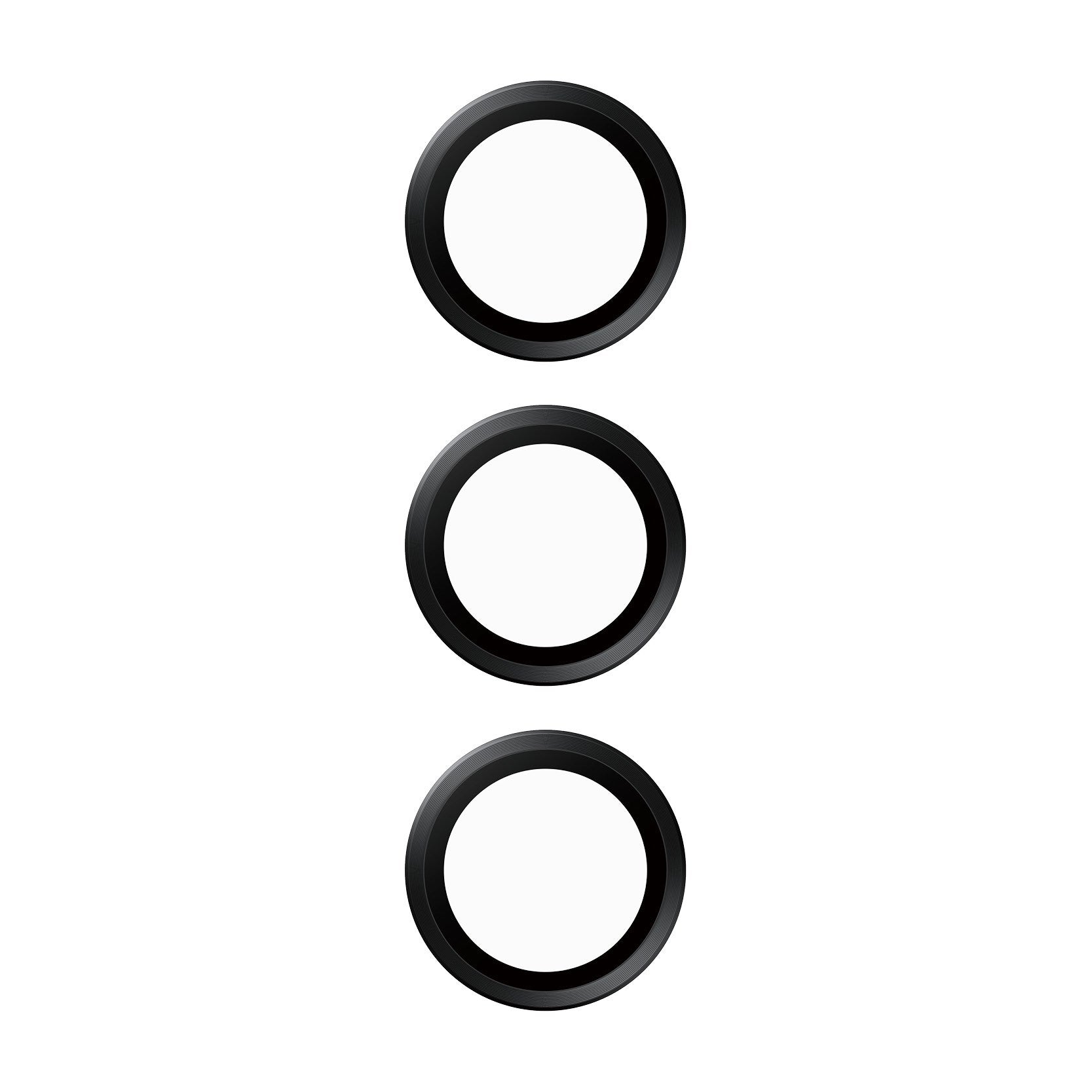 PanzerGlass® Hoops® Schwarz Kameraschutz Samsung Galaxy S24 | S23 | S23+